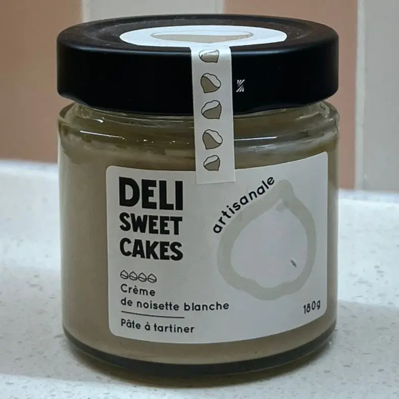 Pâte à tartiner - Crème de noisette blanche - 180g