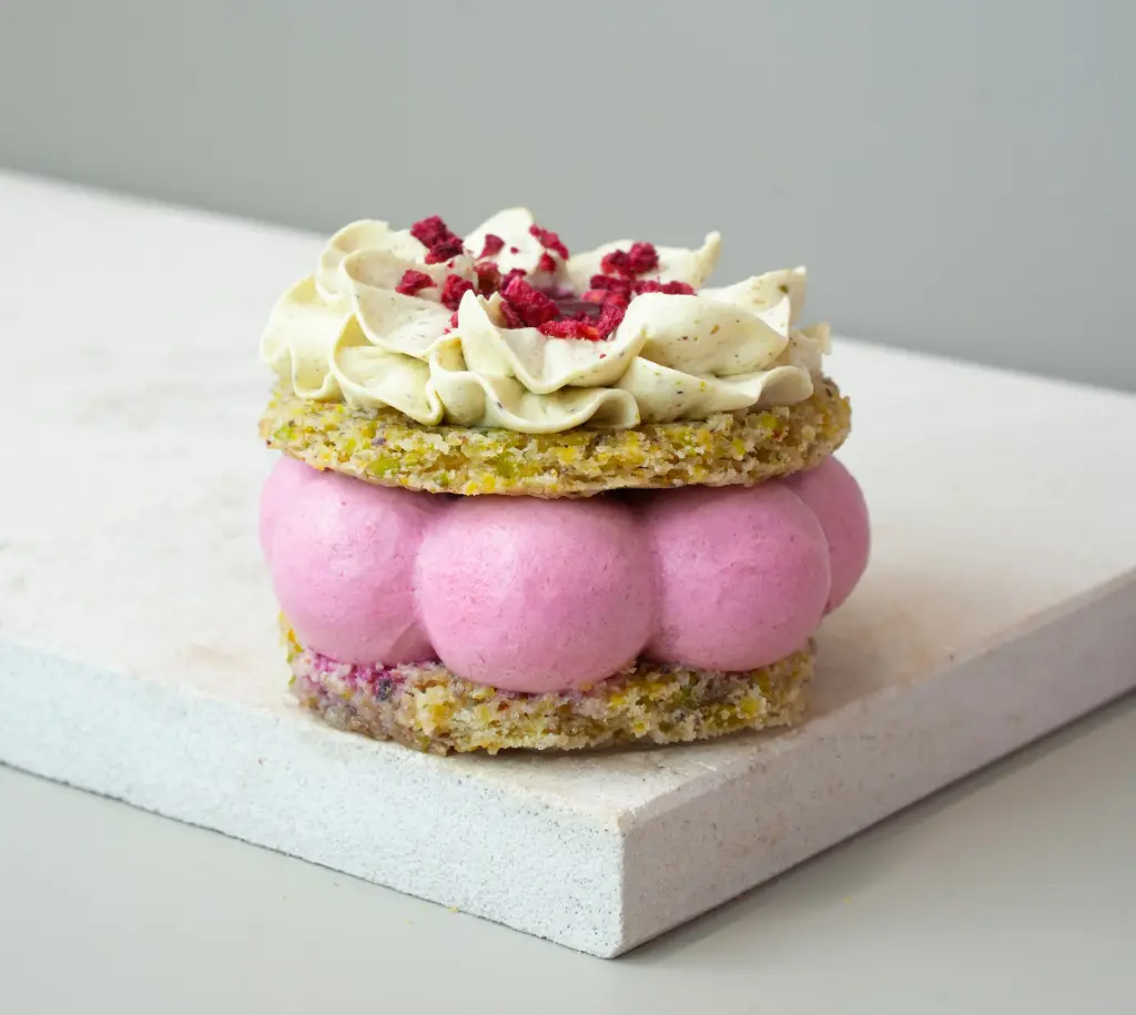 Fleur Pistache Framboise