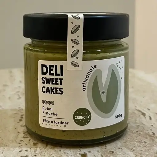 [PTP100] Pâte à tartiner - ✴︎ Crème de Pistache (Crunchy)