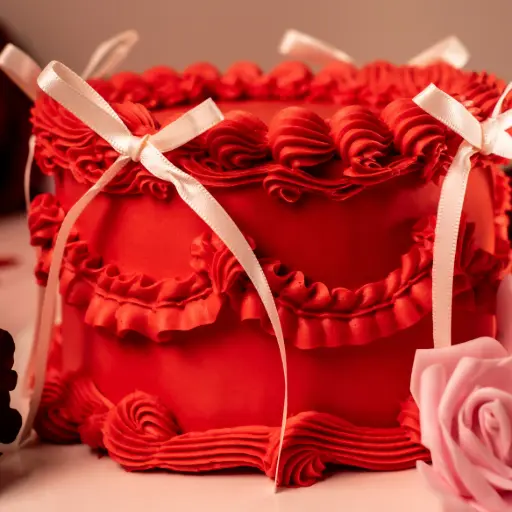[SV005] Cake Red-Velvet - Saint-Valentin ❤️